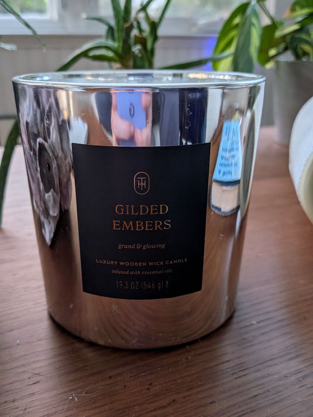 Threshold Gilded Embers candle